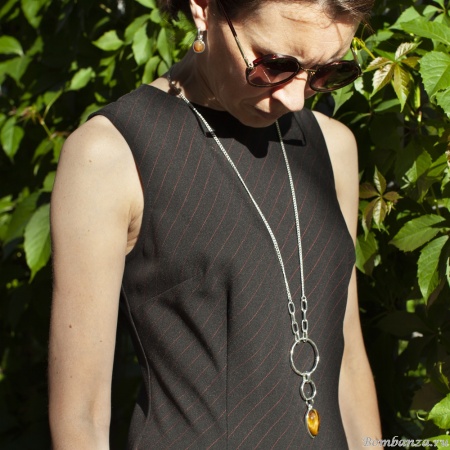 Колье Fiore Luna, TIGER EYE